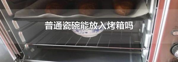 普通瓷碗能放入烤箱吗