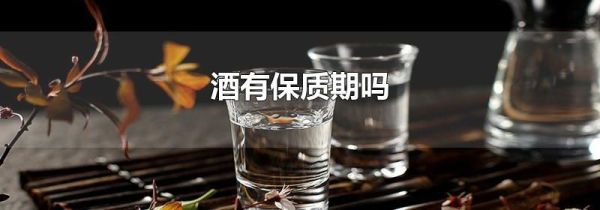 酒有保质期吗