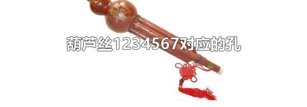 葫芦丝1234567对应的孔