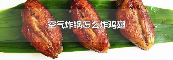空气炸锅怎么炸鸡翅