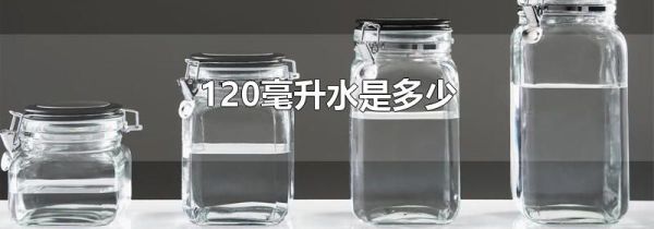 120毫升水是多少