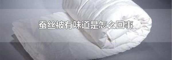 蚕丝被有味道是怎么回事