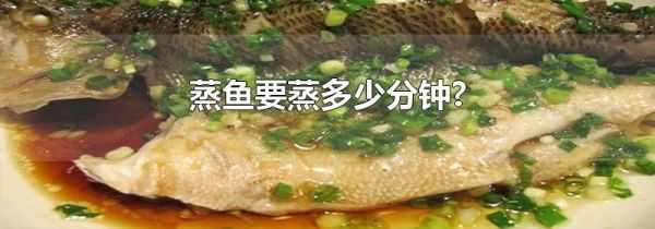 蒸鱼要蒸多少分钟?