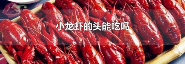 小龙虾的头能吃吗
