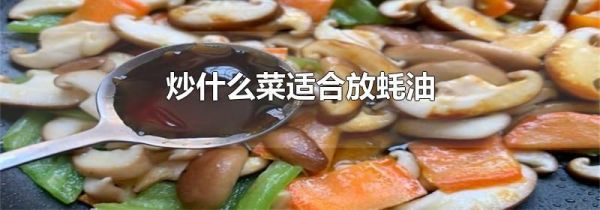 炒什么菜适合放蚝油