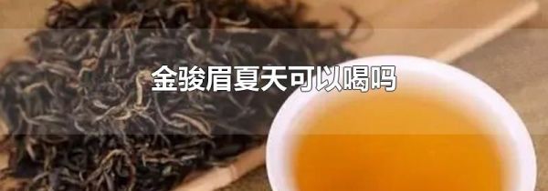 金骏眉夏天可以喝吗