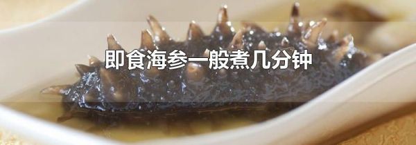 即食海参一般煮几分钟