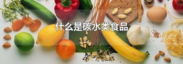 什么是碳水类食品