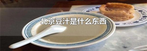 北京豆汁是什么东西