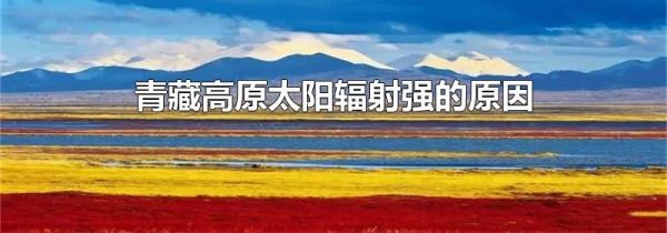 青藏高原太阳辐射强的原因