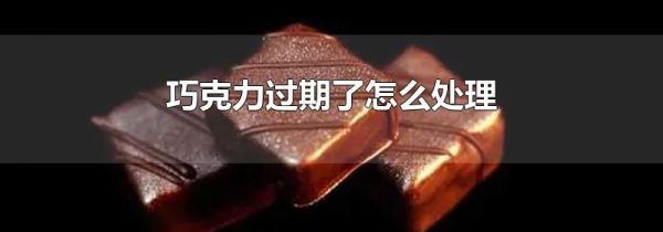巧克力过期了怎么处理