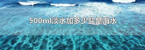 500ml淡水加多少盐是海水