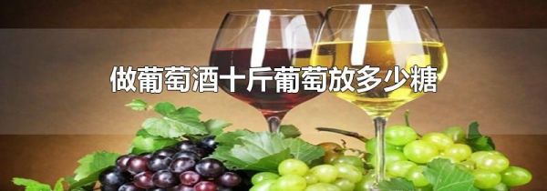 做葡萄酒十斤葡萄放多少糖