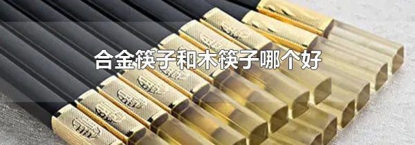 合金筷子和木筷子哪个好