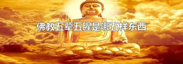 佛教五荤五腥是哪五样东西