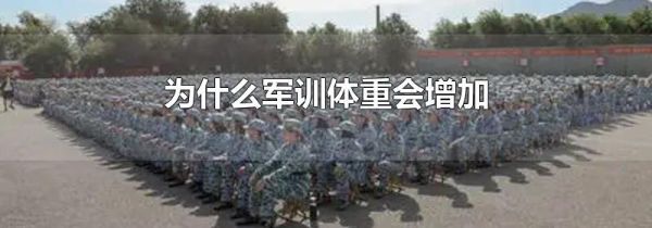 为什么军训体重会增加