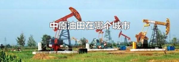 中原油田在哪个城市