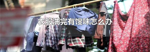 衣服洗完有馊味怎么办
