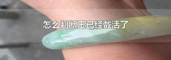 怎么判断玉已经戴活了