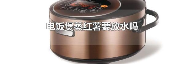 电饭煲蒸红薯要放水吗