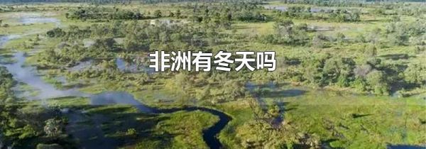 非洲有冬天吗