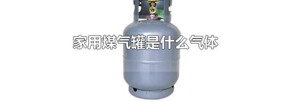 家用煤气罐是什么气体