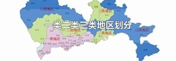 一类二类三类地区划分