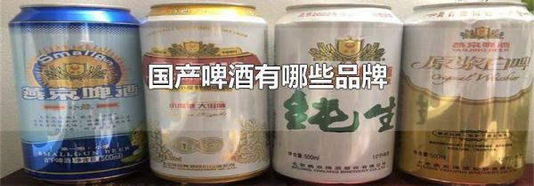 国产啤酒有哪些品牌