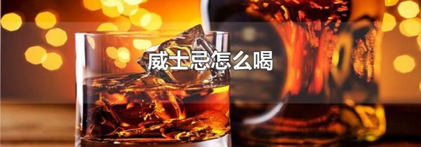 威士忌怎么喝