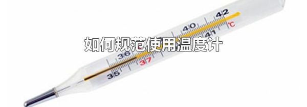 如何规范使用温度计