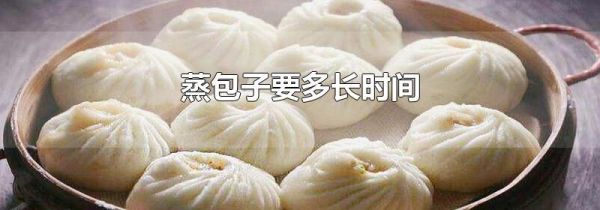蒸包子要多长时间