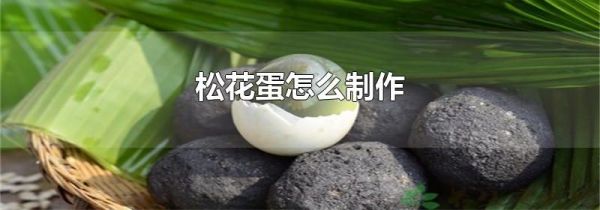 松花蛋怎么制作