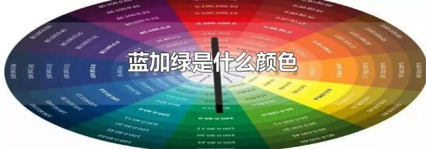 蓝加绿是什么颜色