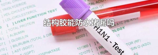 结构胶能防水堵漏吗