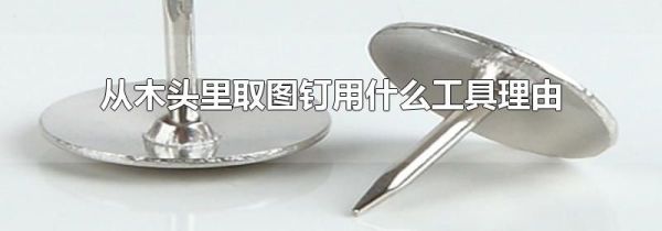 从木头里取图钉用什么工具理由