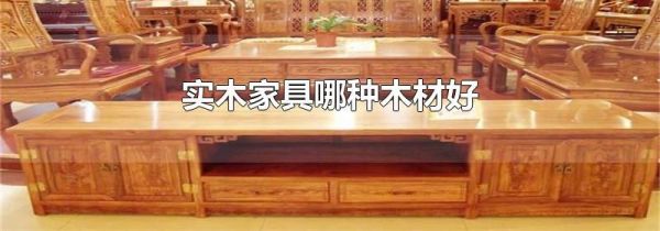 实木家具哪种木材好