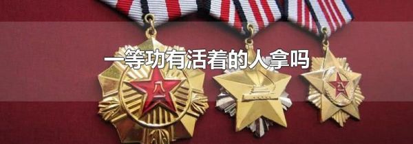 一等功有活着的人拿吗