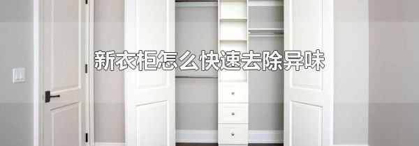 新衣柜怎么快速去除异味