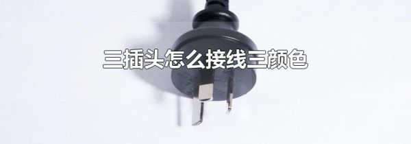 三插头怎么接线三颜色