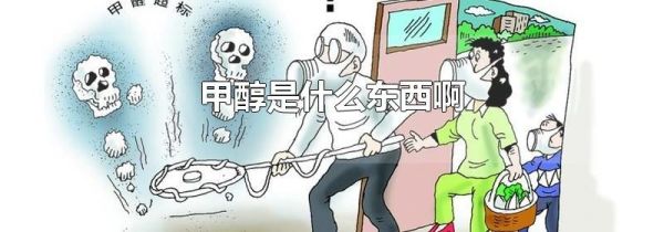 甲醇是什么东西啊