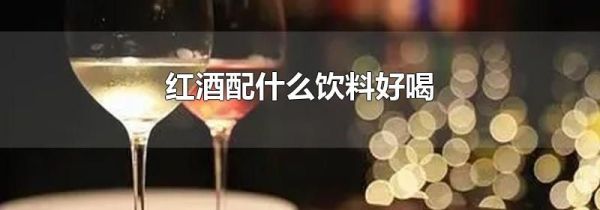 红酒配什么饮料好喝