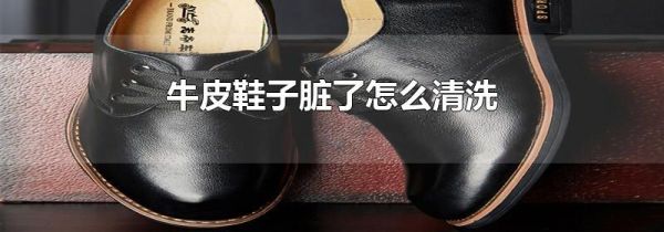 牛皮鞋子脏了怎么清洗