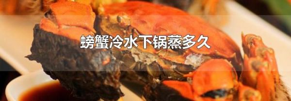 螃蟹冷水下锅蒸多久