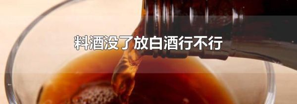 料酒没了放白酒行不行