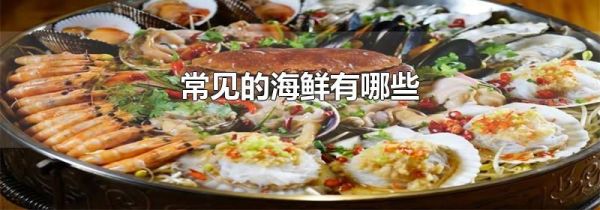 常见的海鲜有哪些