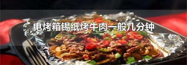 电烤箱锡纸烤牛肉一般几分钟