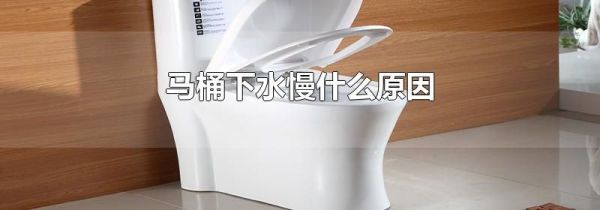 马桶下水慢什么原因