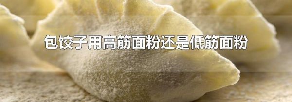 包饺子用高筋面粉还是低筋面粉