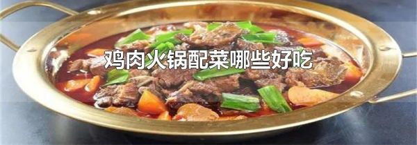 鸡肉火锅配菜哪些好吃