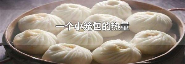一个小笼包的热量